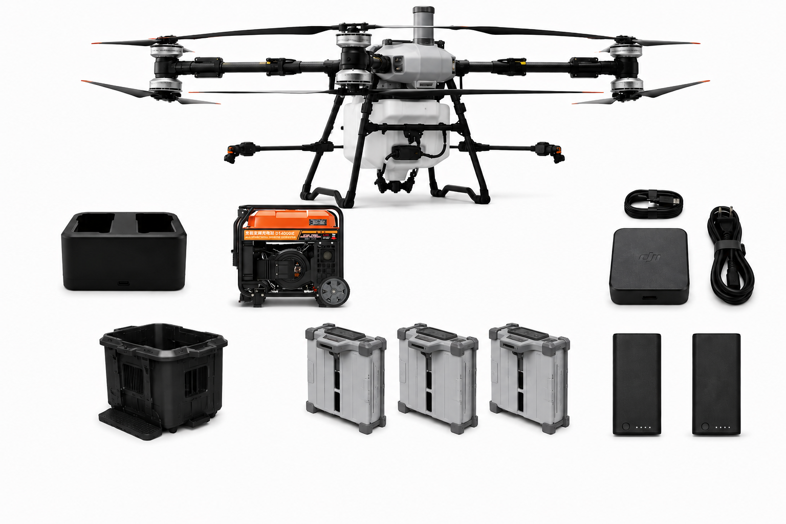 DJI Agras T100 Agricultural Spray Drone Generator Kit | FlyingAg