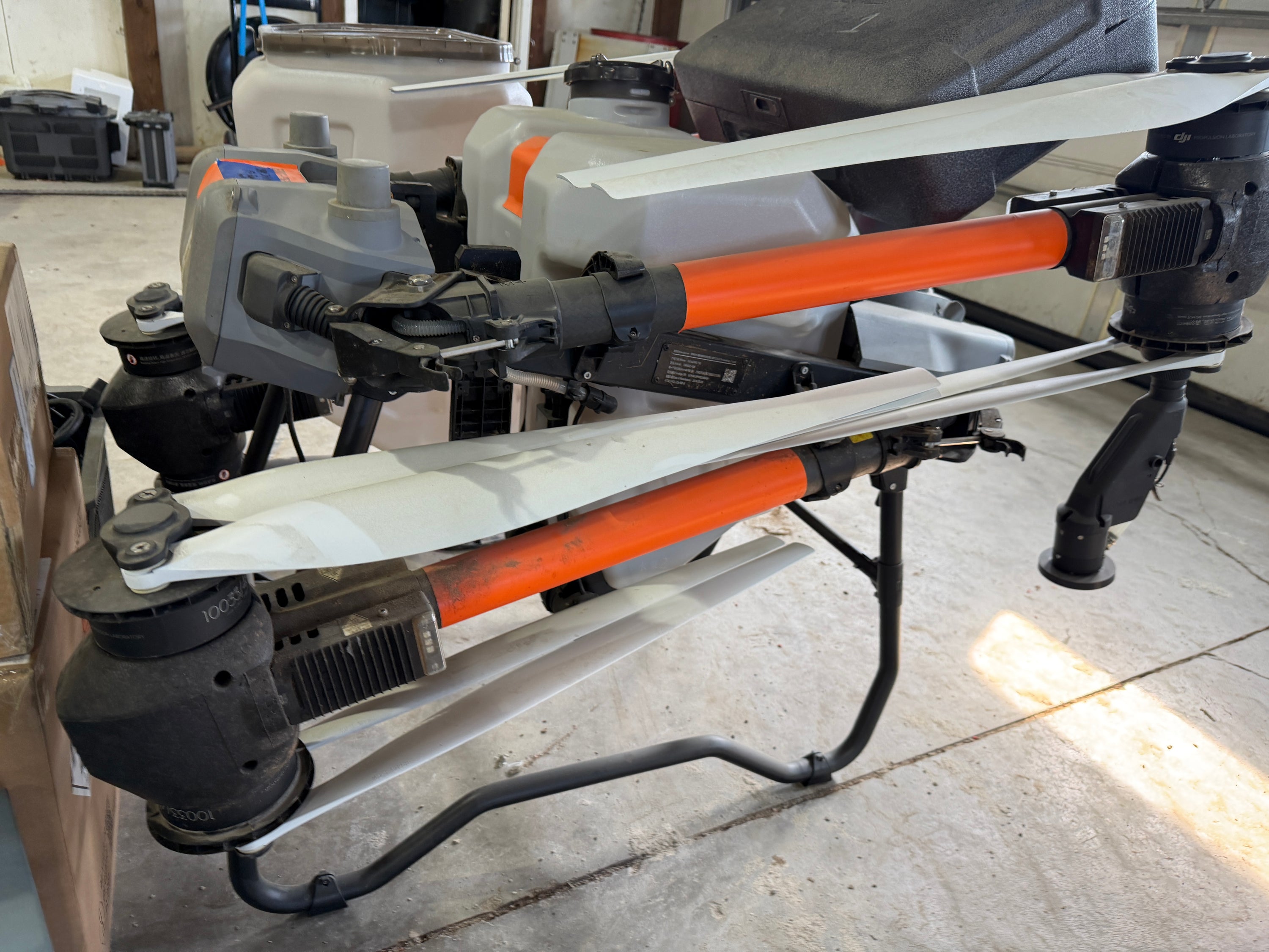 Used DJI T50 Spray and Spread Drone Kit - Stock #15RB