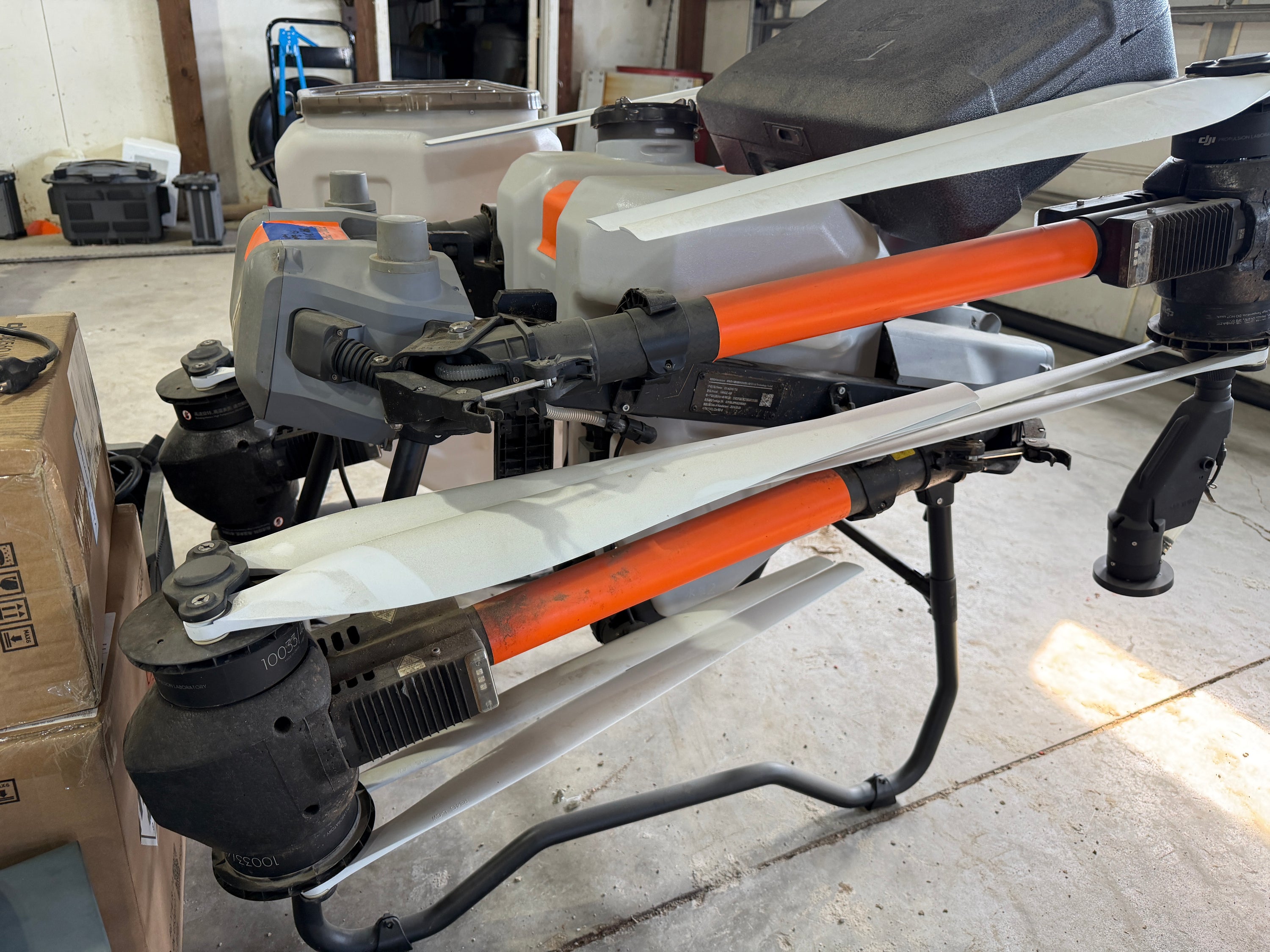 Used DJI T50 Spray and Spread Drone Kit - Stock #15RB