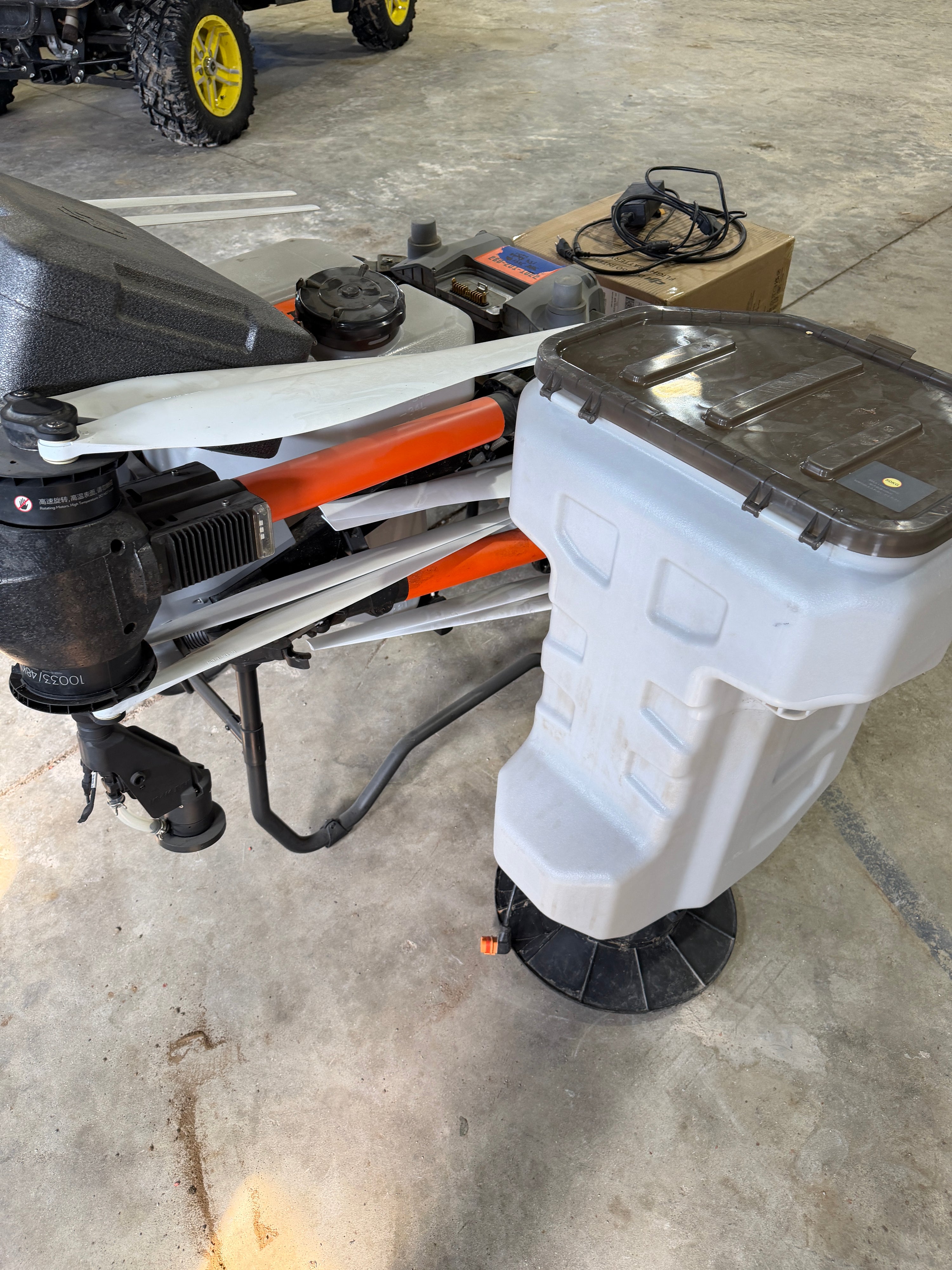 Used DJI T50 Spray and Spread Drone Kit - Stock #15RB