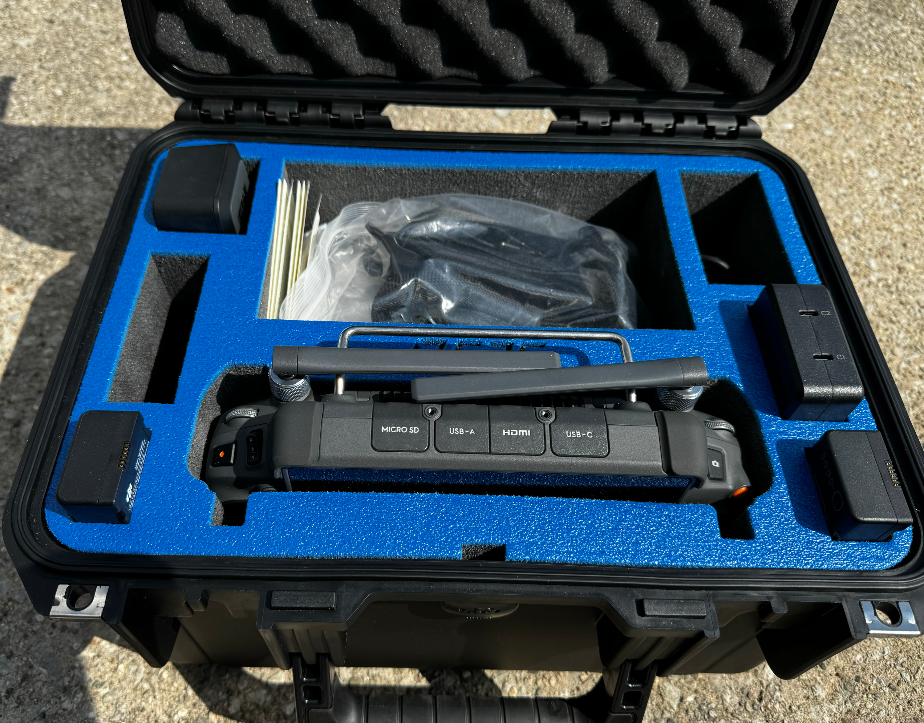 GPC Hard Case for DJI RC Plus Controller- Designed by Flying Ag